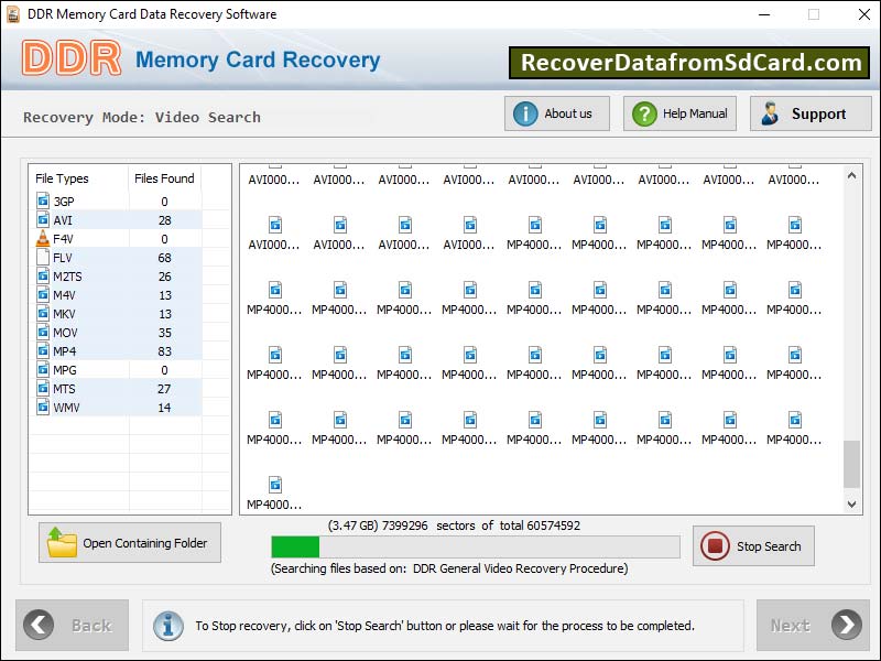 Recover Data from SD Card screenshot