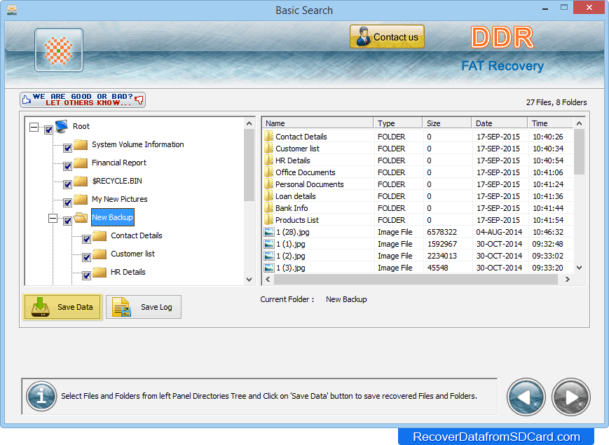 Recover Data from FAT File System